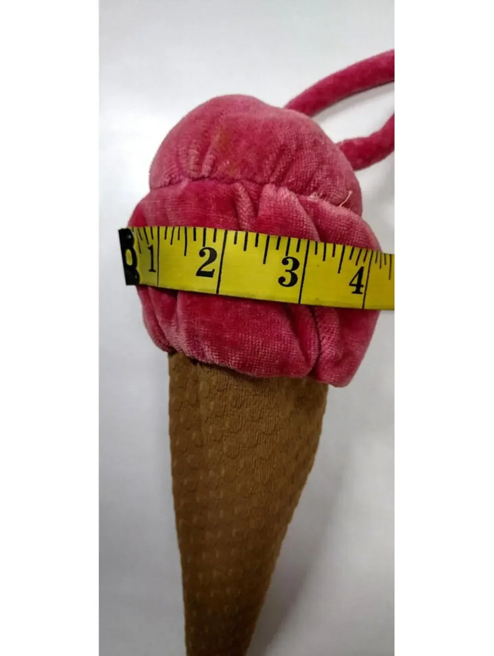 1970s Glam Purse KENNETH ARONSON bag Ice Cream Cone 1976 Sculpture Elton John
